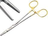 Artman Instruments Mayo Hegar Needle Holder 6" | Dental Medical Ortho Surgical Needle Holder Locking |Surgical Needle Driver Forceps| Serrated with Tungsten Inserts