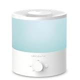 MegaWise Ultrasonic Cool Mist Humidifier SK7620 - 1.5L Capacity, Whisper-Quiet Operation, Adjustable Mist Output, Auto Shut-Off - Ideal for Home, Office, Baby Room, and Bedroom