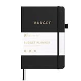 &And Per Se Budget Planner, Monthly Budget Notebook with Expense Tracker, Undated Financial Planner & Bill Organizer Book - A5 Size, Hardcover (Black)