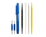 Jonard Tools TK-AT5 5 Piece Alignment Tool Kit with Spudger, Screwdriver, Alignment Tool, Orange Stick, and Probe Pick