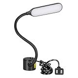 Magnetic Work Light, LED Machine Light with Flexible Gooseneck – Multi-Purpose for Workbench, Lathe, Drill Press & Crafting