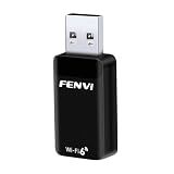 FENVi AX900 WiFi 6 USB Adapter 900Mbps Dual Band Bluetooth 5.4 for PC