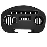 Hanperal Zero Gravity Chair Tray, Multifunctional recliners Cup Holder Tray, Zero Gravity Lounge Chair Cup Holder, Utility Clip on Side Recliner Table/Tray for ipadmini/Air/Pro, Cellphone, Cup-Black