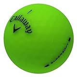 LostGolfBalls 48 Recycled & Used Supersoft Matte Green for Callaway Golf, Mint Condition, AAAAA for Callaway Golf Balls