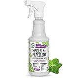 Mighty Mint Peppermint Oil Spider Repellent Spray – Natural Indoor & Outdoor Bug Control for Spiders and Insects – Plant-Based, Extra-Strong Formula - 16 oz