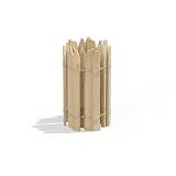 Greenes Fence Cedar Wood Garden Picket Fence 16" H x 8' L (6-Pack, 48' Total)