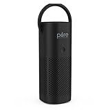 Pure Enrichment PureZone Mini Portable Air Purifier - Cordless True HEPA Filter Cleans Air & Eliminates 99.97% of Dust, Odors, & Allergens Close to You - Cars, School, & Office (Black)