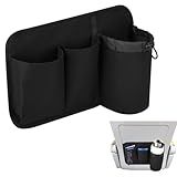 Cosmos Airplane Seat Back Pocket Organizer - Car Seat Pocket Stock Storage Bag & Airline Seat Pocket Hanging Holder Pouch for Holding Water Bottle, Phone, Passport & Flight Travel Essentials