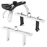 QWORK 3 Pieces Universal Fuel Pump Removal Tool Set - Adjustable Lock Ring Spanner, Fuel Tank Lid Cover Remove Spanner, Fuel Pump Lock Ring Tool