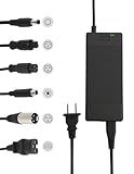 QOJH 42V 2A Hoverboard Fast Charger with 7-Prong, Electric Scooter Charger for 36V 10S Li-ion Lithium Battery- Compatible with Ebike Electric Bike Electric Scooter Hoverboard Power Adapter