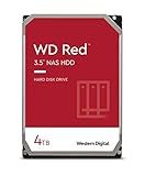 Western Digital 4TB WD Red NAS Internal Hard Drive HDD - 5400 RPM, SATA 6 Gb/s, SMR, 256MB Cache, 3.5" - WD40EFAX