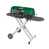 Coleman RoadTrip 285 Portable Stand-Up Propane Grill with 3 Adjustable Burners & Instastart Ignition, 20,000 BTUs of Power for Outdoor Cooking, Camping, Tailgating, Grilling, BBQs, & More