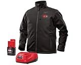 Milwaukee Electric Tools 2395-L M12 Cordless Black Heated Jacket, Size XL