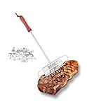 BBQ Branding Iron with Interchangeable Letters for Custom Steak Burger Branding and Design Letters Freely