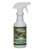 JCs Wildlife Birdbath & Statuary Cleaner 16 oz. Spray Bottle - Removes Organic Contaminants From Concrete, Marble, Stone, Glass, Ceramic, and More! (1, 16 oz. Spray Bottle)