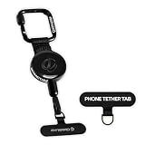 ClutchLoop Retractable Anti-Theft Phone Tether Lanyard Locking Carabiner