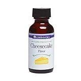 LorAnn Oils Super Strength Flavoring - Used For Candy Making, Flavoring Extracts, Baking, Hard Candy, and Flavor Oils - Bold, Natural Flavors 4X Stronger Than Extracts - Cheesecake, 1 fl oz