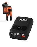 ColdBye 12V Heated Jacket Battery Pack, 15000mah Rechargeable Power Bank with DC/USB/Type-C Output