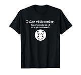 Funny Playing with Python Pandas Data Science t Shirt T-Shirt, Men, Black, Small