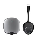 Project Telecom 4K Wireless Transmitter Collaboration Tool – Compatible with HDMI, Microsoft Teams, Zoom, Webex – Includes 1 to 8 Tx Pods – 30m Range – Plug & Play (Transmitter w/1 Pods)