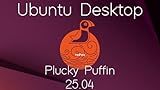 Ubuntu Desktop 25.04 Plucky Puffin USB Flash Drive