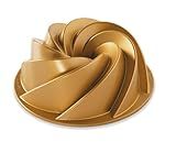 Nordic Ware Heritage Bundt 6 Cup, Gold