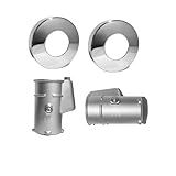 Pool Ladder Handrail Anchors Concrete for sr s-mith EP-100F 316 Stainless Steel Inground Pool Handrail Anchors Cover Wedge Assembly Set for Anchor Socket Channel 3”/4” Tube 1.9" OD PS-4019-BC
