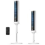 Levoit Tower Fan for Bedroom, Standing Fan with 36”-47” Adjustable Height