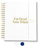 Lamare End of Life Planner – Estate Planning Organizer for Final Wishes & Arrangements | Im Dead Now What | When I Die Book Planner | What to Do When Im Gone Book