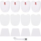 8 Pre-Filters (4 Foam+4 Felt) and 4 Post-Filters for Shark Rocket Zero-M Ultra-Light Corded Stick HV345 ZS350 ZS350C ZS351 ZS351C ZS352 Vacuums, Replaces for Shark Part # XPMFK320 & 1084FTV320