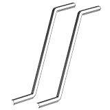 Mellbree 2-Pack Allen Wrench Tool for Badger Compatible Garbage Disposals - Unjam & Clear Clogs, Silver