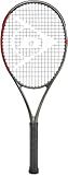 Dunlop Sports CX Team 265 Pre-Strung Tennis Racket, 3/8 Grip, Red/Gray
