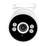 Swann AdvancedX Wired 4K Security Camera PoE Outdoor Bullet, Color Night Vision, Smart AI Video Analytics/Alerts, Advanced Motion Detection