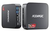 ACEMAGICIAN Kron Mini K1 Mini PC, Ryzen 7 7730U (Upgraded 5825U/7430U) up to 4.5Ghz, 16GB RAM 512GB SSD Micro Computer Support 4K, Desktop PC with WiFi6/BT5.2/Pre Win11Pro, Home Office Casual Gaming