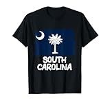 Cool South Carolina Flag T-Shirt