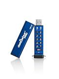 iStorage datAshur PRO 32 GB | Encrypted USB Memory Stick | FIPS 140-2 Level 3 Certified | Password protected | Dust/Water Resistant | IS-FL-DA3-256-32
