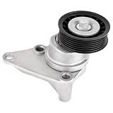 38158 Automatic Belt Tensioner Assembly Compatible with Chevy Silverado Suburban Tahoe GMC Sierra Yukon Savana Escalade Rainier - V8 4.8L, 5.3L, 6.0L, 6.2L, Replaces# 88929140