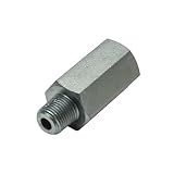 GlowShift Transmission Test Port Sensor Thread Adapter Compatible with Dodge Ram 48RE Automatic Transmission 1994-2007.5