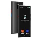 Language Translator Device 2025, 139 Languages AI Offline/Group/Phone Translation Device Two Way Real-Time Voice Translator Device with 5.5" Screen,Upgraded Chip for Travel Business Learning (Black)