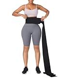 FeelinGirl Waist Trainer for Women Bandage Wrap Trimmer Belt Long Torso Tummy Wraps Belly Body Shaper Waist Trimmer Belt