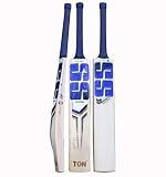 SS Sky English Willow Premium Cricket Bat, Size 4, Includes bat Cover