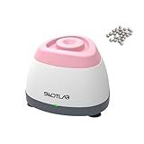 SWDTLAB Mini Vortex Mixer, 3500rpm Lab Vortex Shakers with Touch Function LED Indicator Vortex Paint Mixer for Nail Polish Ink Eyelash Adhesives Test Tubes Vortex Mixing and Acylic Paint Pink