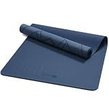 KEEP Extra Large Yoga Mat 79"x39" for Men, Blue