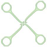 Aligner-B-Out v2 | Groovy Green 4 Pack | Invisalign Remover Tool & Aligner Remover Tool For All Aligners & Removable Retainers | Orthodontist Recommended Invisalign Accessories