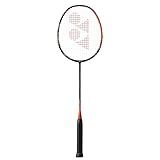Yonex Astrox 77 Play Strung Badminton Racquet, G5 - High Orange, Graphite