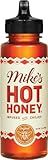 Mike’s Hot Honey, 12 oz Squeeze Bottle (1 Pack), Honey with a Kick, Sweetness & Heat, 100% Pure Honey, Shelf-Stable, Gluten-Free & Paleo