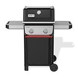 Weber Spirit E-210 Liquid Propane Gas Grill for Outdoor Cooking and BBQ, 2 Burners, Black
