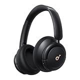 Soundcore Q30 by Anker, Hybrid Active Noise Cancelling Headphones, Multiple Modes, Hi-Res Audio, Custom EQ via App, 50H Playtime, Comfortable Fit, Bluetooth, Multipoint Connection