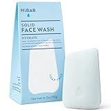 HIBAR - Hydrate Face Wash Bar - Solid Face Wash - Hydrating & Moisturizing - With 12 Unique Amino Acids - Safe For Daily Use & Sensitive Skin - Plastic, Paraben & Soap-Free - Vegan - 1 Bar