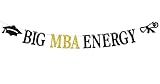 Big MBA Energy Banner, Congrats Grad, Congratulations on Master of Business Administration Degree, College/Universary Graduation Party Decorations Supplies, Black and Gold Glitter
